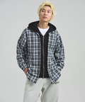 JACKROSE(ジャックローズ) |GA HOOD-LAYER CHECK LS SHIRT(MENS)