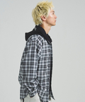 JACKROSE(ジャックローズ) |GA HOOD-LAYER CHECK LS SHIRT(MENS)