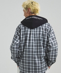 JACKROSE(ジャックローズ) |GA HOOD-LAYER CHECK LS SHIRT(MENS)