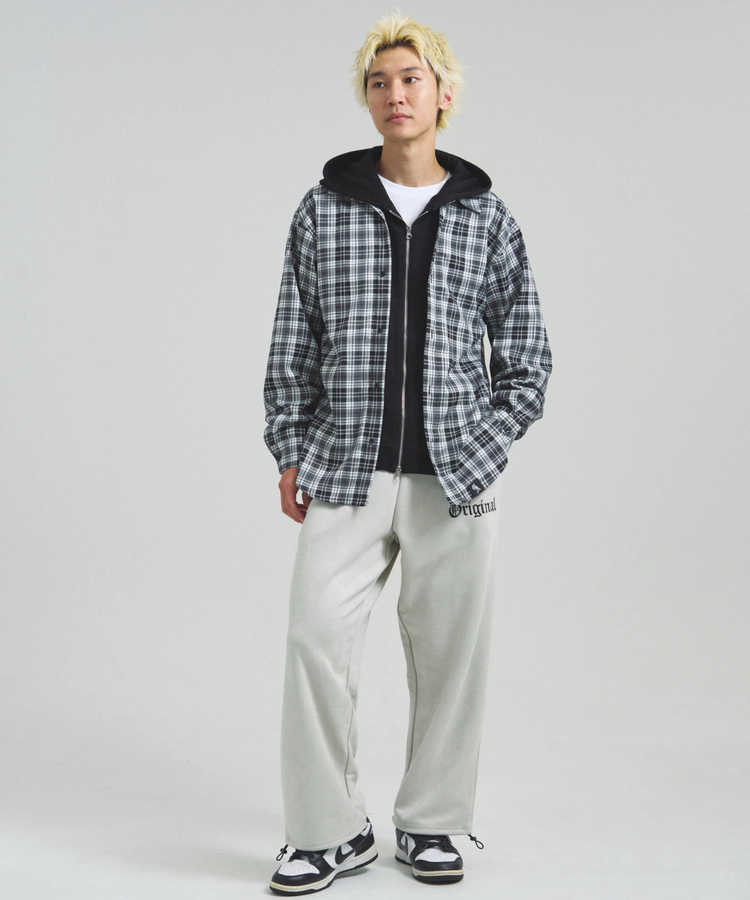 JACKROSE(ジャックローズ) |GA HOOD-LAYER CHECK LS SHIRT(MENS)