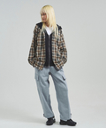 JACKROSE(ジャックローズ) |GA HOOD-LAYER CHECK LS SHIRT(MENS)