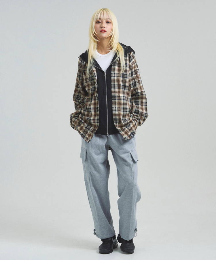 JACKROSE(ジャックローズ) |GA HOOD-LAYER CHECK LS SHIRT(MENS)