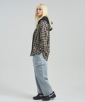 JACKROSE(ジャックローズ) |GA HOOD-LAYER CHECK LS SHIRT(MENS)