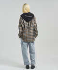 JACKROSE(ジャックローズ) |GA HOOD-LAYER CHECK LS SHIRT(MENS)