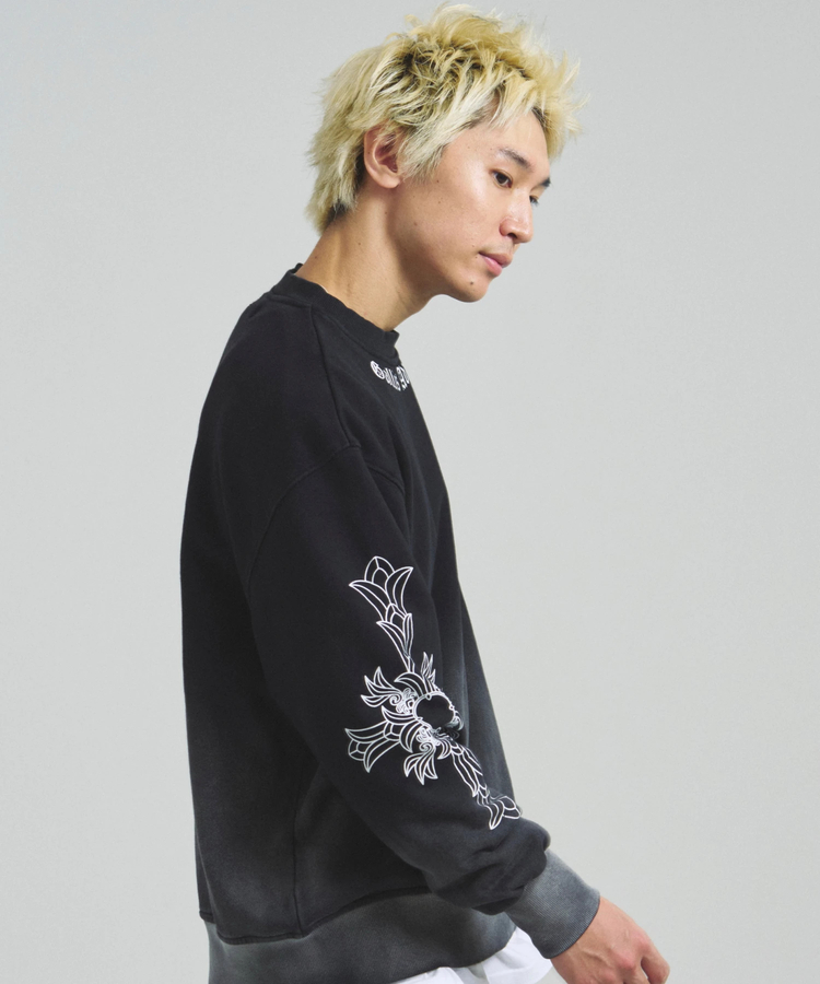 JACKROSE(ジャックローズ) |GA GRADATION加工 CROSS CREW(MENS)
