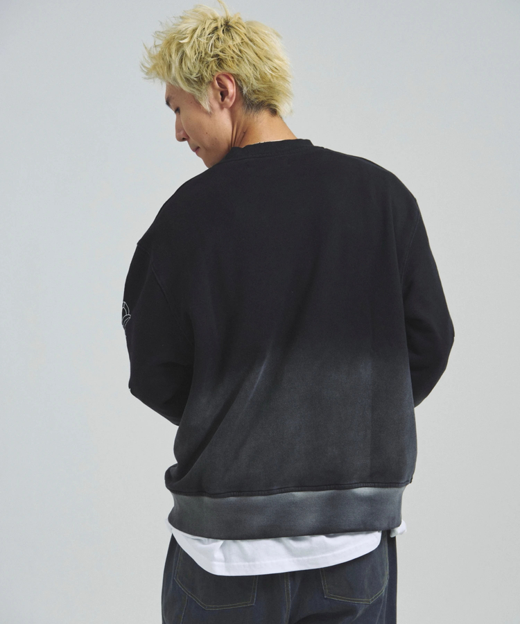 JACKROSE(ジャックローズ) |GA GRADATION加工 CROSS CREW(MENS)