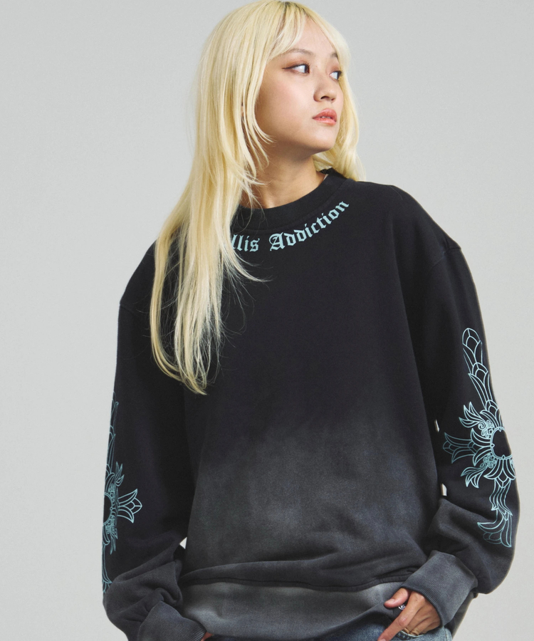 JACKROSE(ジャックローズ) |GA GRADATION加工 CROSS CREW(MENS)