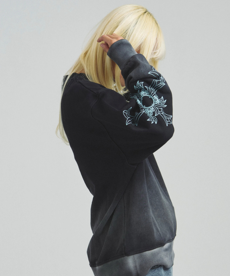 JACKROSE(ジャックローズ) |GA GRADATION加工 CROSS CREW(MENS)