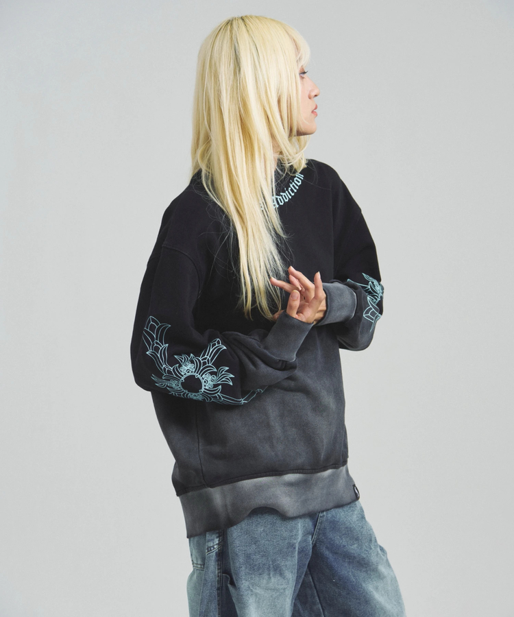 JACKROSE(ジャックローズ) |GA GRADATION加工 CROSS CREW(MENS)
