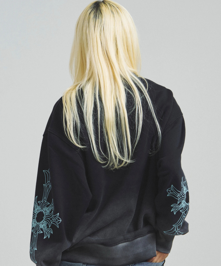 JACKROSE(ジャックローズ) |GA GRADATION加工 CROSS CREW(MENS)