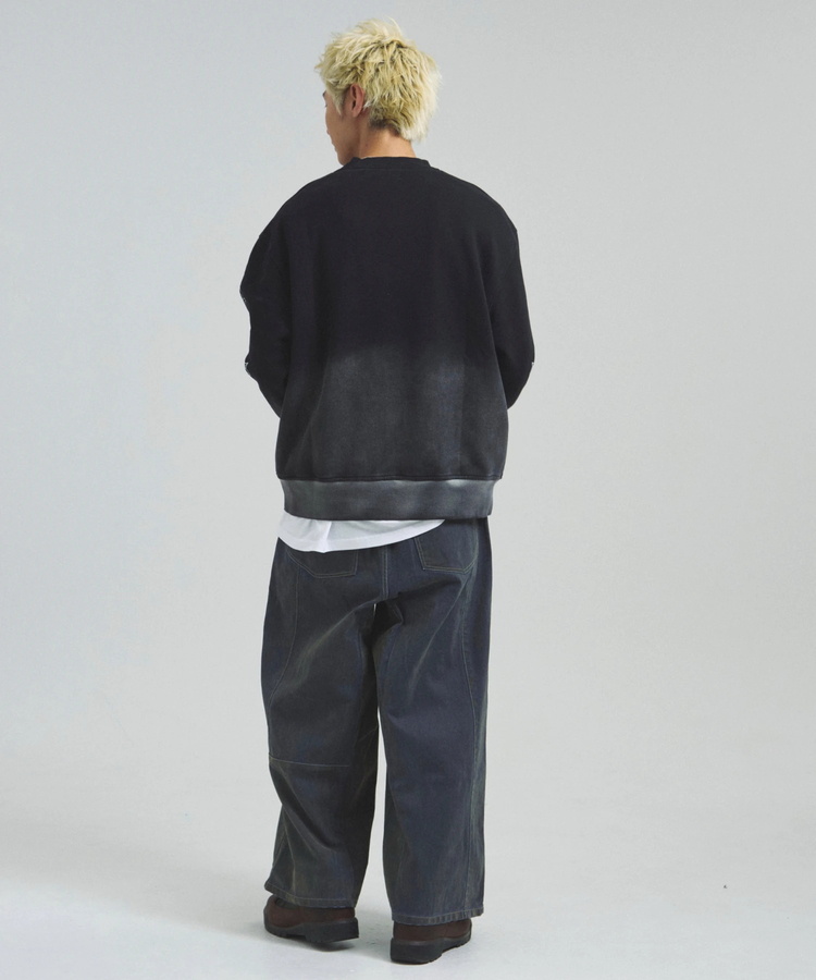 JACKROSE(ジャックローズ) |GA GRADATION加工 CROSS CREW(MENS)