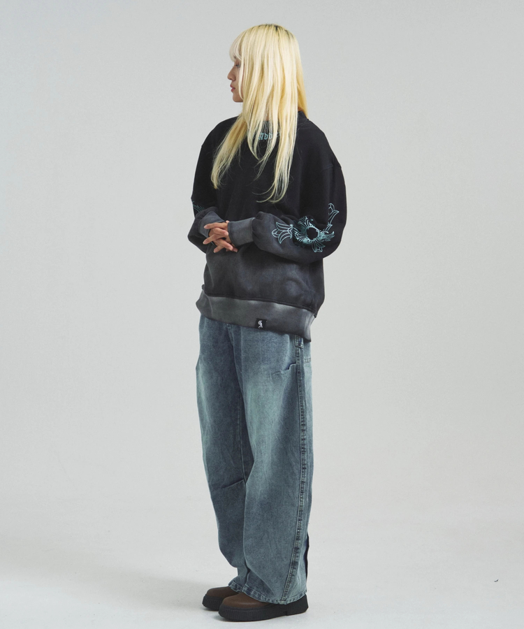 JACKROSE(ジャックローズ) |GA GRADATION加工 CROSS CREW(MENS)