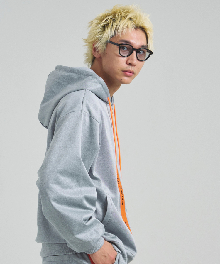 JACKROSE(ジャックローズ) |GA COLOR止水ZIP HOODIE*セットアップ対応(MENS)