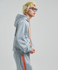 JACKROSE(ジャックローズ) |GA COLOR止水ZIP HOODIE*セットアップ対応(MENS)
