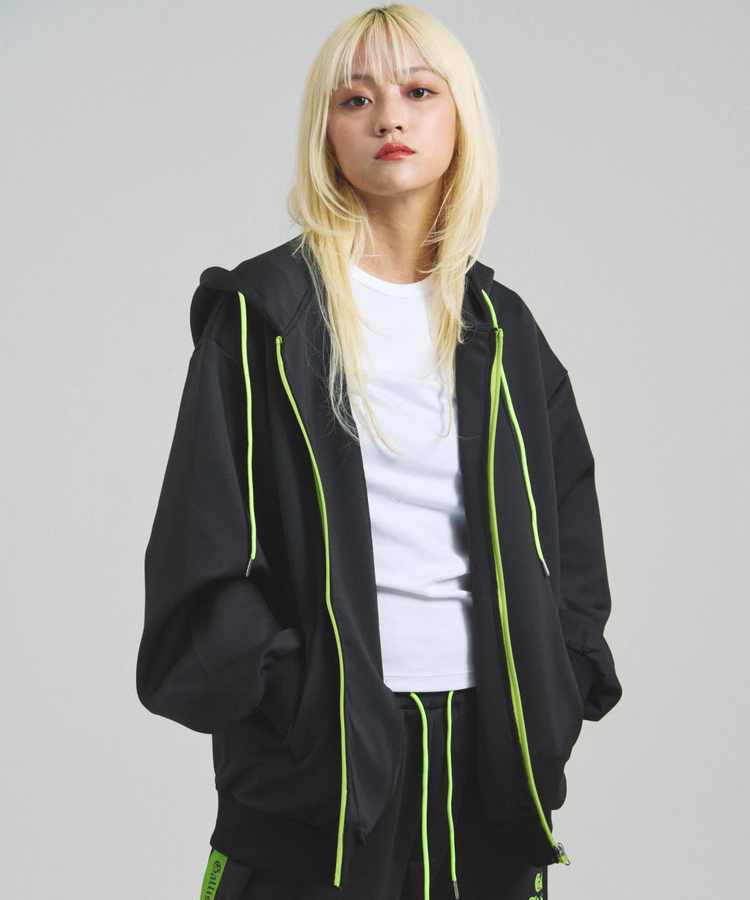 JACKROSE(ジャックローズ) |GA COLOR止水ZIP HOODIE*セットアップ対応(MENS)