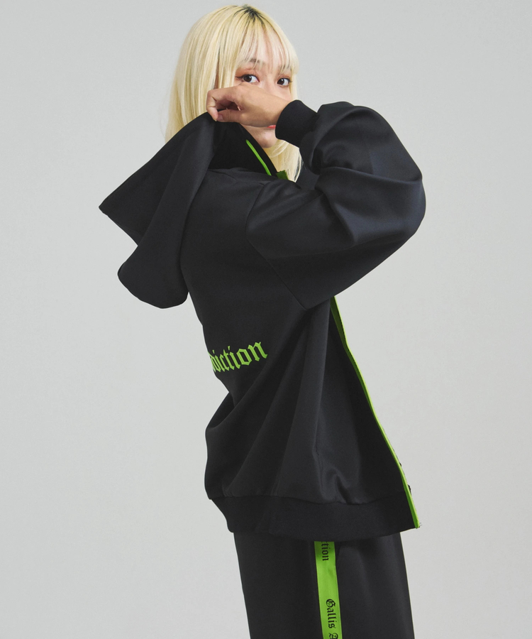 JACKROSE(ジャックローズ) |GA COLOR止水ZIP HOODIE*セットアップ対応(MENS)