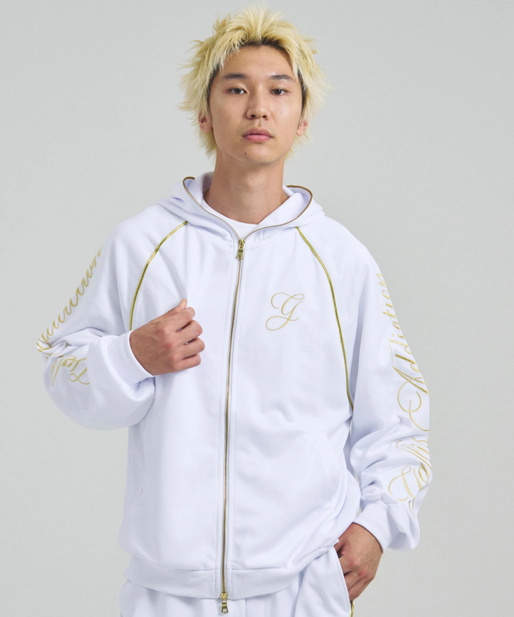 JACKROSE(ジャックローズ) |GA GOLD刺繍 HOOD-JERSEY*セットアップ対応(MENS)