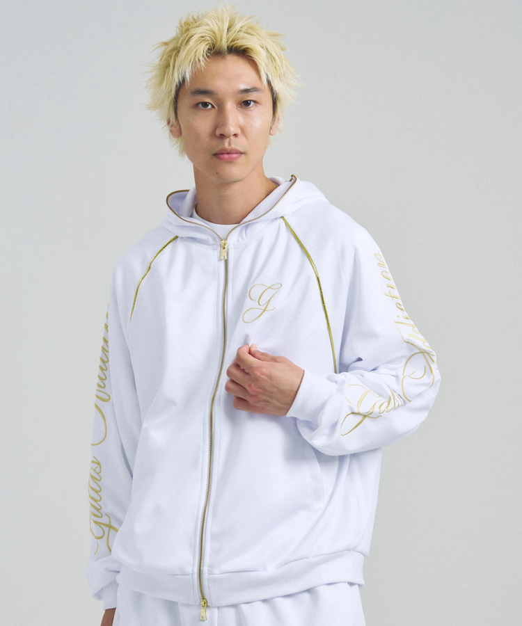 JACKROSE(ジャックローズ) |GA GOLD刺繍 HOOD-JERSEY*セットアップ対応(MENS)