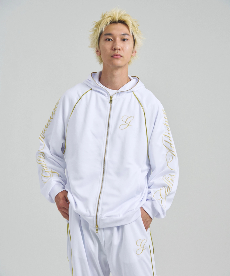 JACKROSE(ジャックローズ) |GA GOLD刺繍 HOOD-JERSEY*セットアップ対応(MENS)