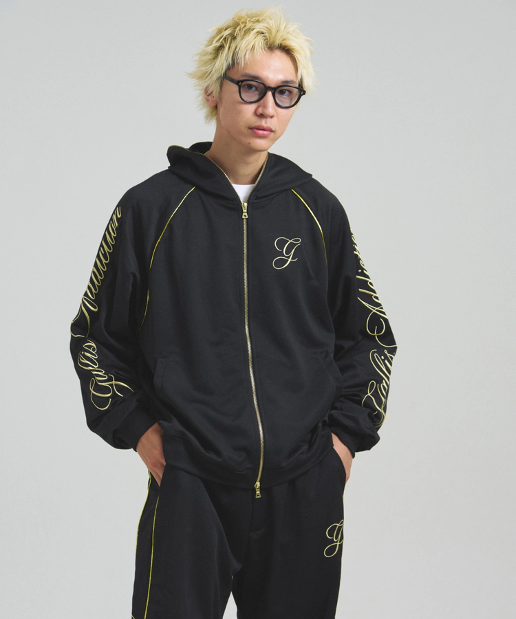 JACKROSE(ジャックローズ) |GA GOLD刺繍 HOOD-JERSEY*セットアップ対応(MENS)