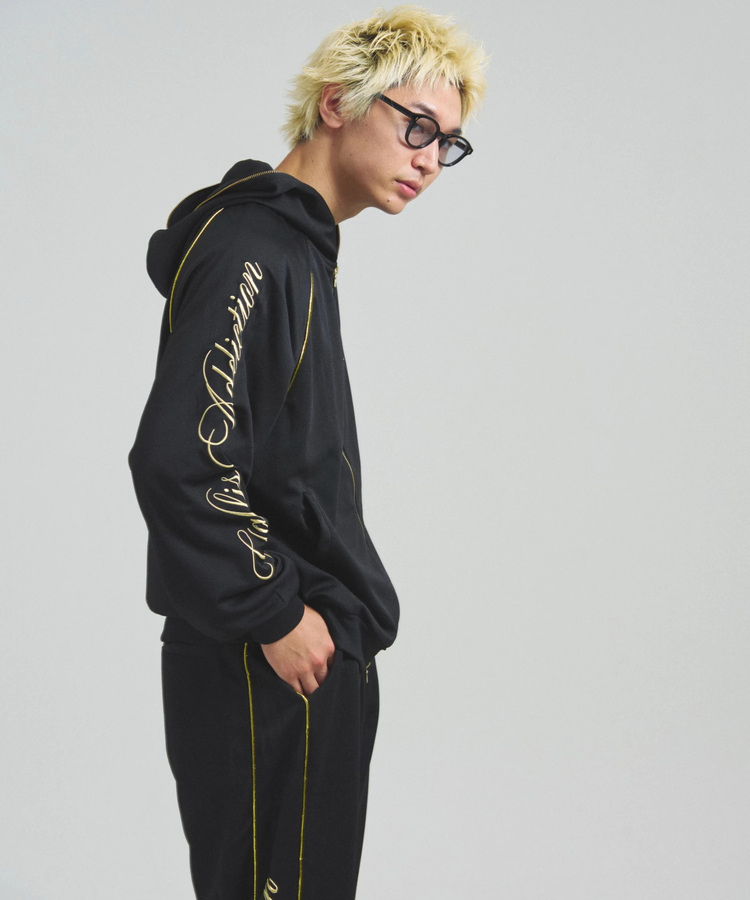 JACKROSE(ジャックローズ) |GA GOLD刺繍 HOOD-JERSEY*セットアップ対応(MENS)