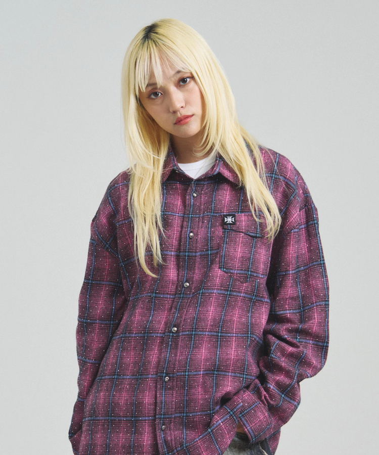 JACKROSE(ジャックローズ) |GA STONE-CHECK LS SHIRT(MENS)