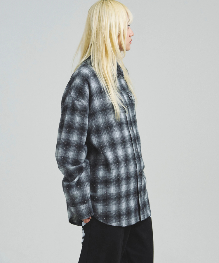 JACKROSE(ジャックローズ) |GA STONE-CHECK LS SHIRT(MENS)