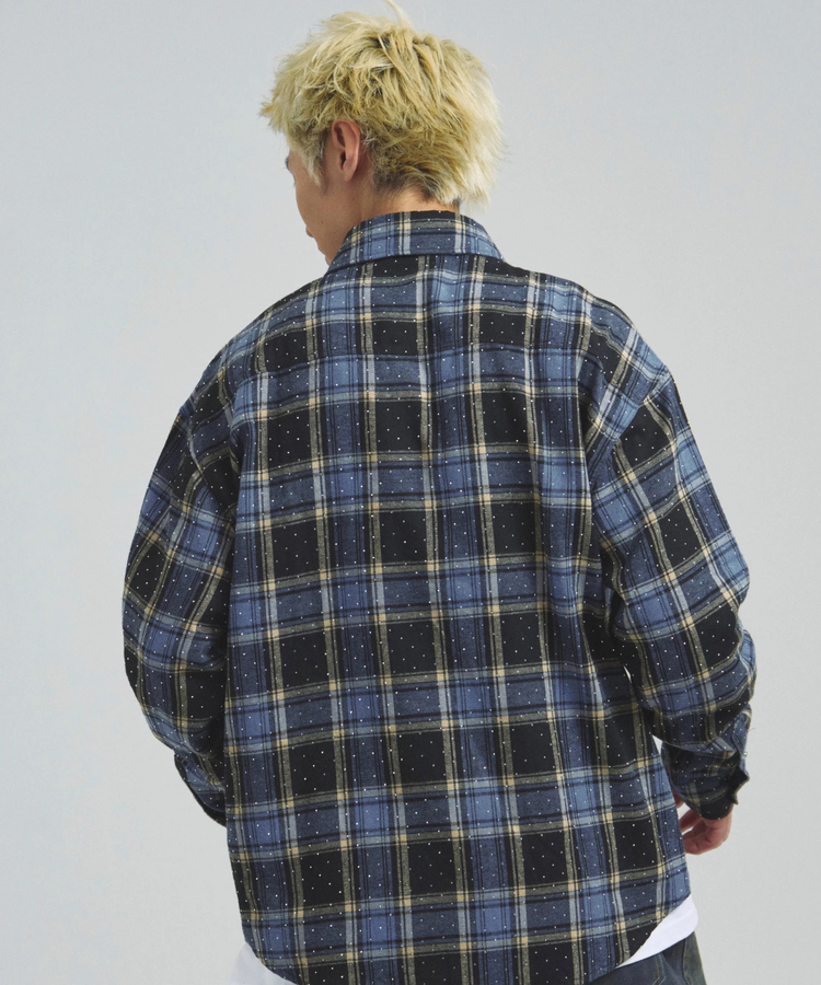 JACKROSE(ジャックローズ) |GA STONE-CHECK LS SHIRT(MENS)
