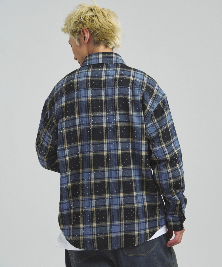 JACKROSE(ジャックローズ) |GA STONE-CHECK LS SHIRT(MENS)