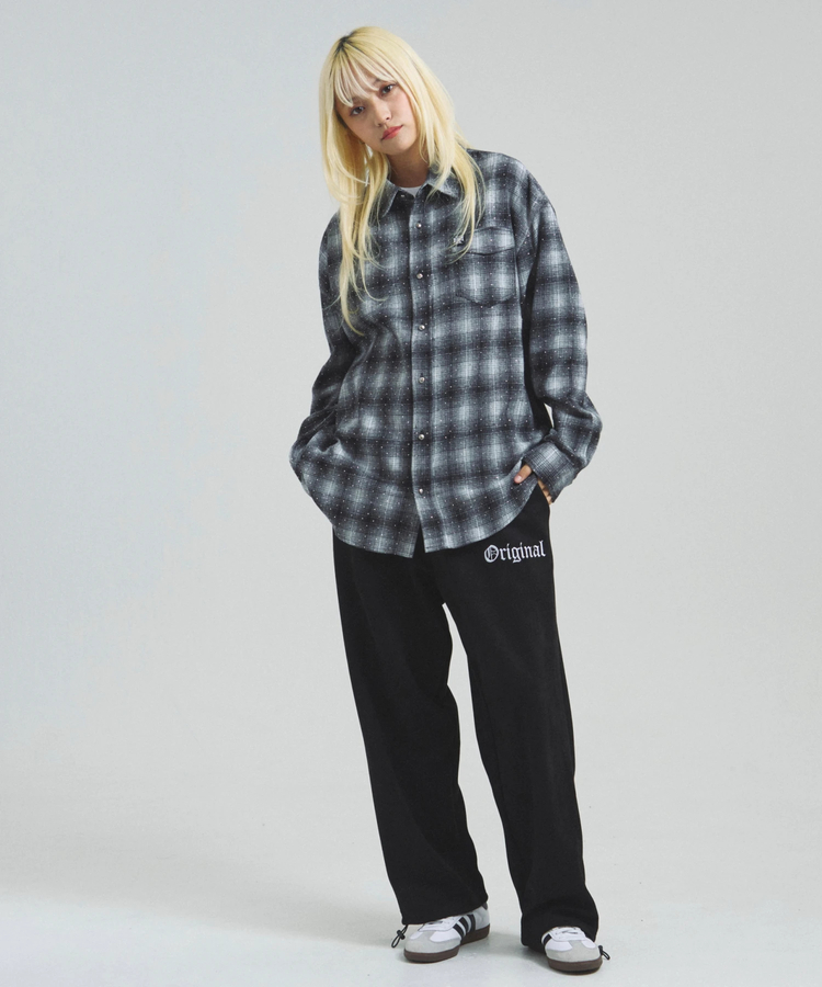 JACKROSE(ジャックローズ) |GA STONE-CHECK LS SHIRT(MENS)