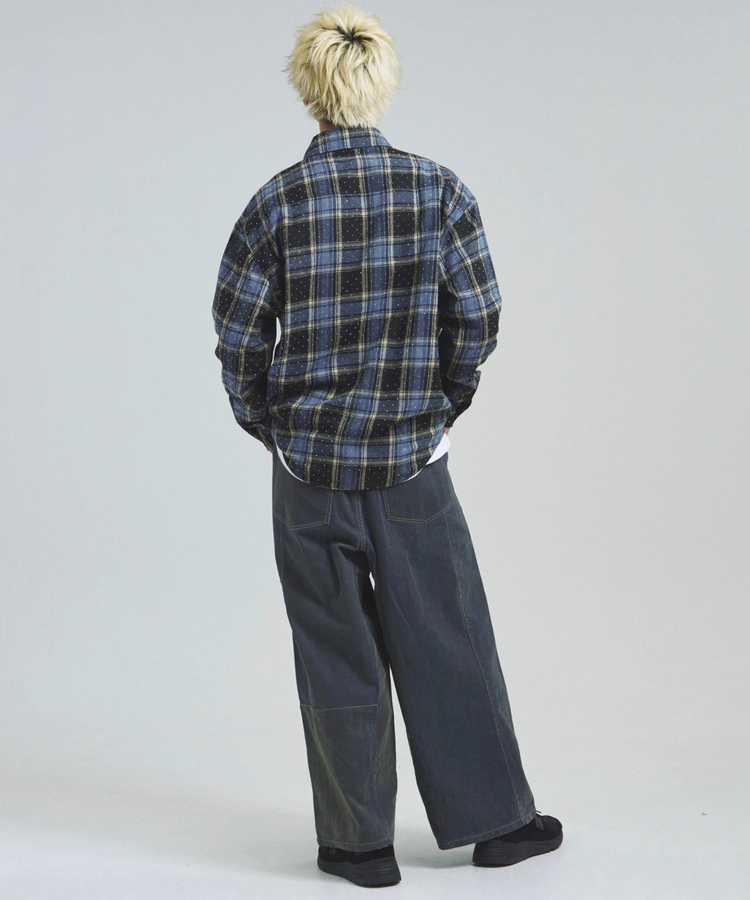 JACKROSE(ジャックローズ) |GA STONE-CHECK LS SHIRT(MENS)