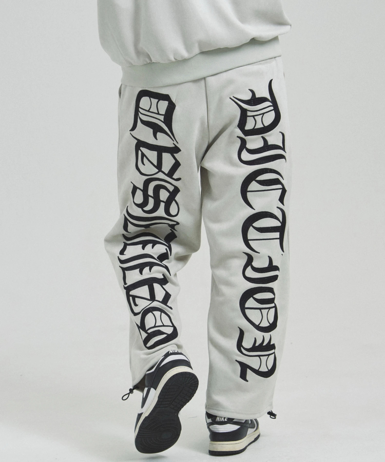 JACKROSE(ジャックローズ) |GA SUEDE OLD ENGLISH刺繍 PANTS(MENS)