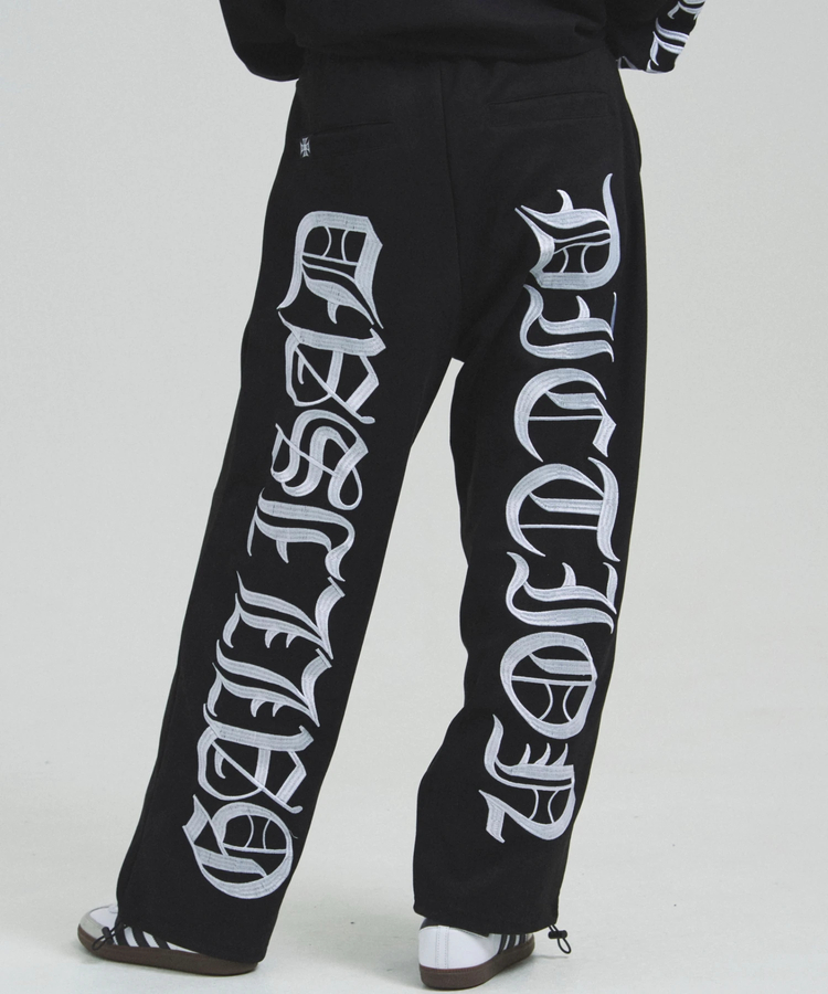 JACKROSE(ジャックローズ) |GA SUEDE OLD ENGLISH刺繍 PANTS(MENS)