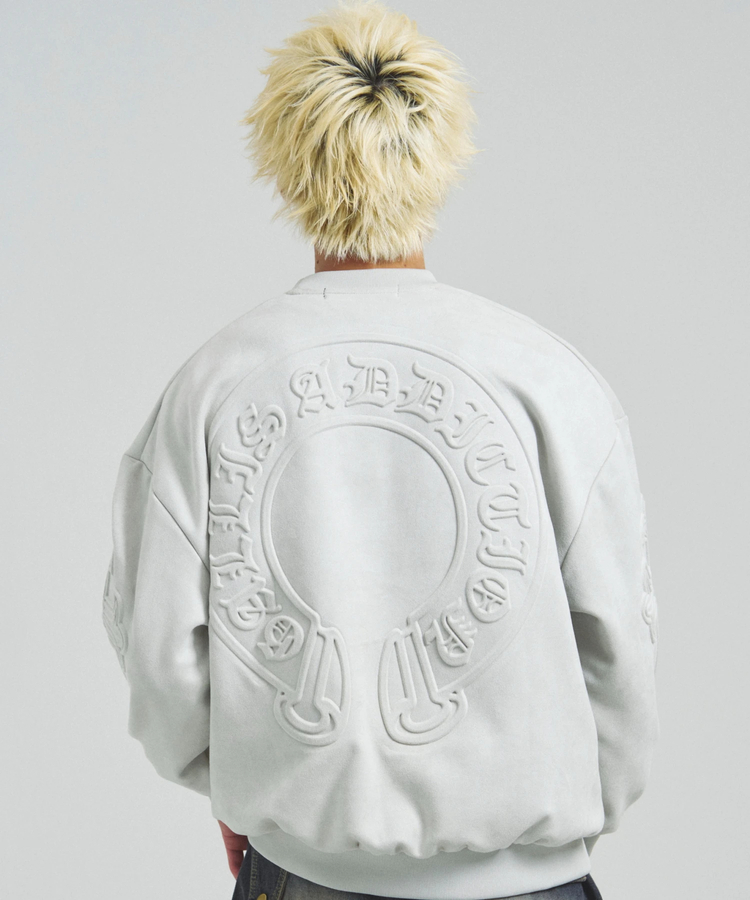 JACKROSE(ジャックローズ) |GA SUEDE EMBOSS CREW(MENS)