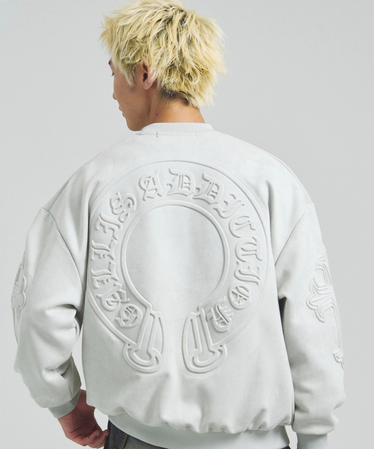 JACKROSE(ジャックローズ) |GA SUEDE EMBOSS CREW(MENS)