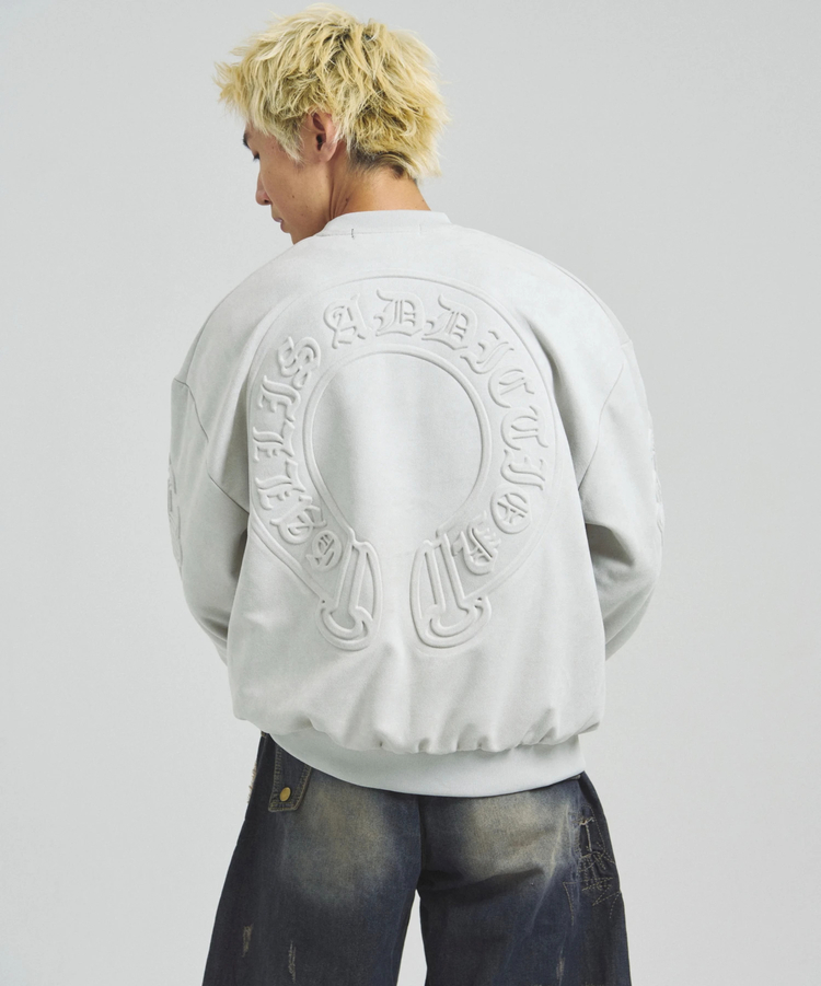 JACKROSE(ジャックローズ) |GA SUEDE EMBOSS CREW(MENS)
