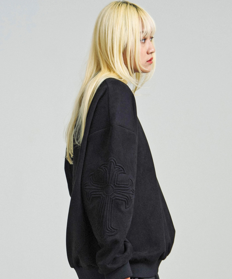 JACKROSE(ジャックローズ) |GA SUEDE EMBOSS CREW(MENS)