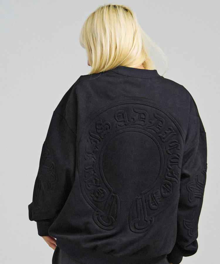 JACKROSE(ジャックローズ) |GA SUEDE EMBOSS CREW(MENS)