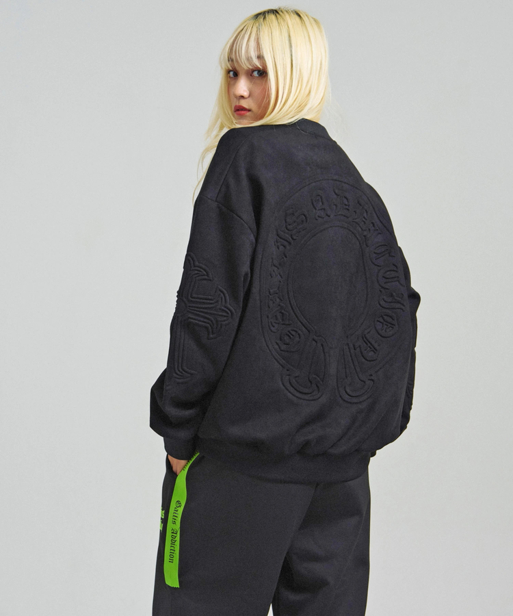 JACKROSE(ジャックローズ) |GA SUEDE EMBOSS CREW(MENS)