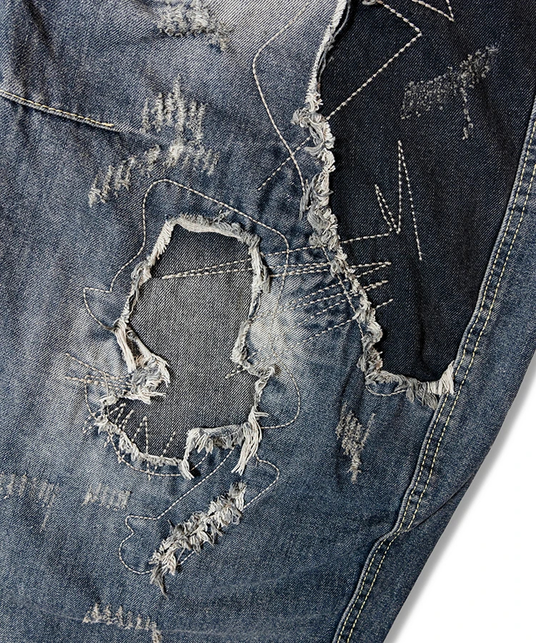 エスカルゴ GA REPAIR HARD CRUSH DENIM（MENS）｜ファッション通販 SANKO