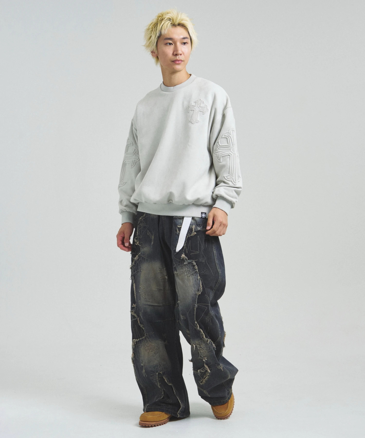 GA REPAIR HARD CRUSH DENIM（MENS）｜ファッション通販 SANKO BAZAAR
