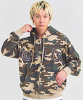 JACKROSE(ジャックローズ) |GA STONE 柄ZIP HOODIE(MENS)