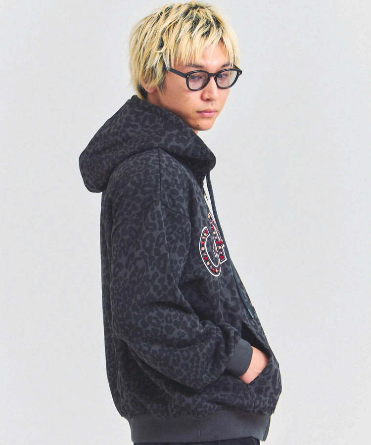 JACKROSE(ジャックローズ) |GA STONE 柄ZIP HOODIE(MENS)