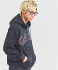 JACKROSE(ジャックローズ) |GA STONE 柄ZIP HOODIE(MENS)