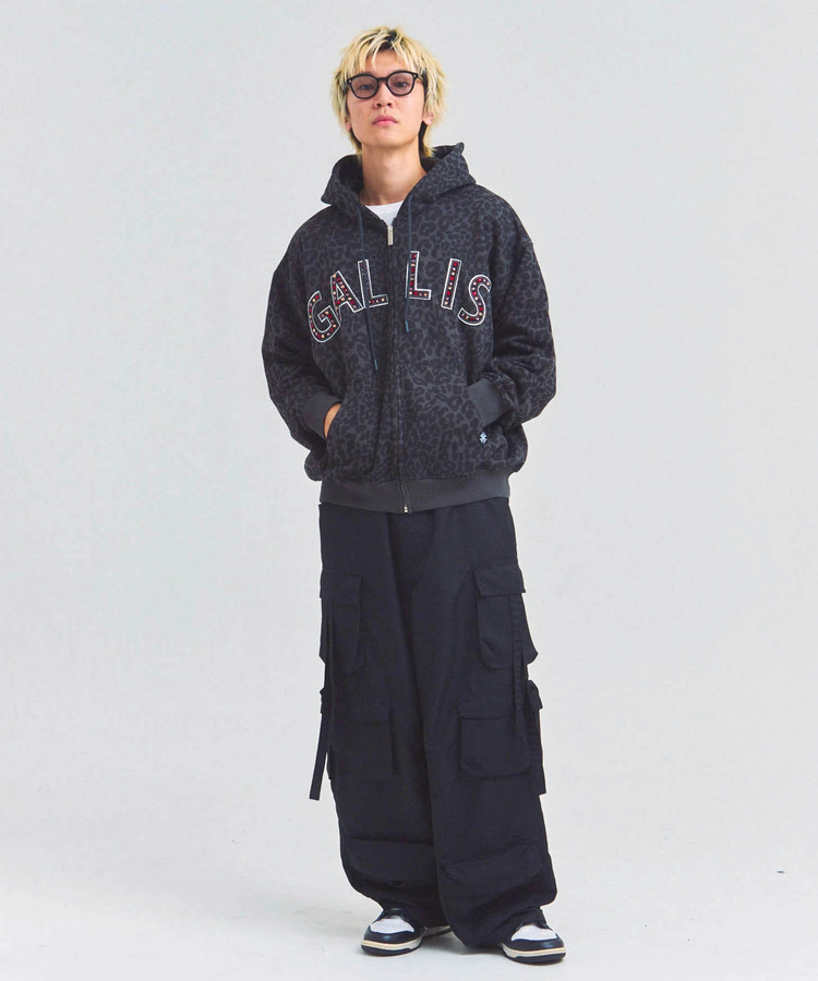 JACKROSE(ジャックローズ) |GA STONE 柄ZIP HOODIE(MENS)