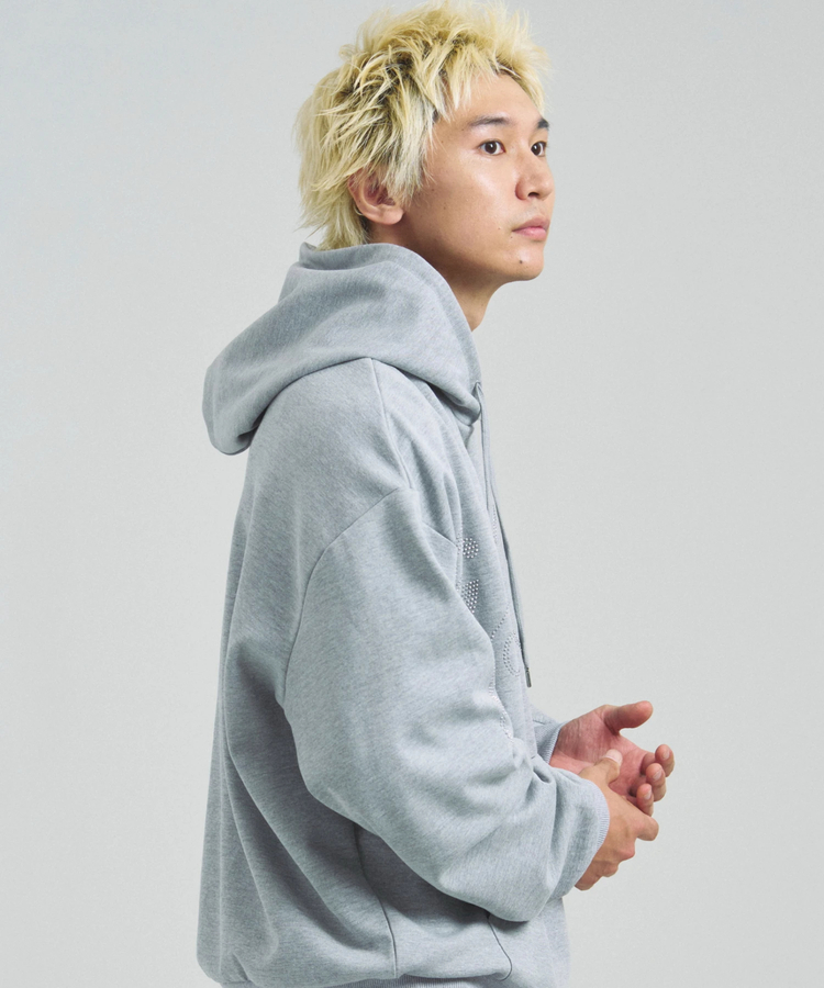 JACKROSE(ジャックローズ) |GA STONE BIG-LOGO HOODIE(MENS)