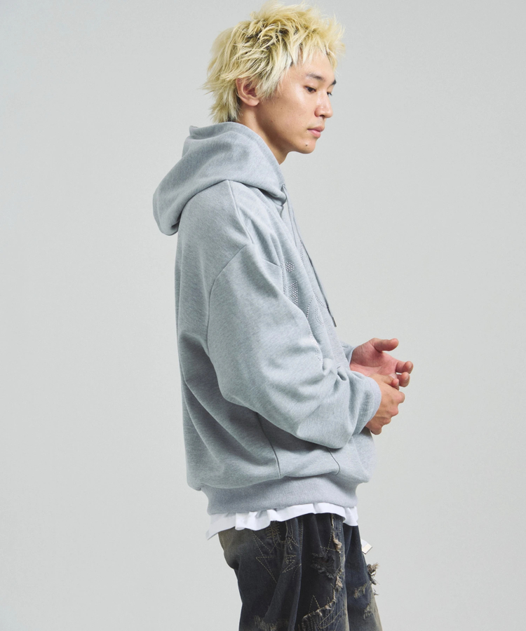 JACKROSE(ジャックローズ) |GA STONE BIG-LOGO HOODIE(MENS)
