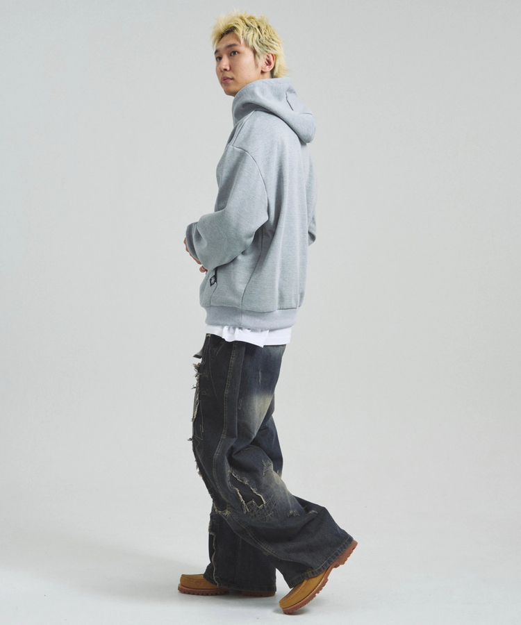 JACKROSE(ジャックローズ) |GA STONE BIG-LOGO HOODIE(MENS)