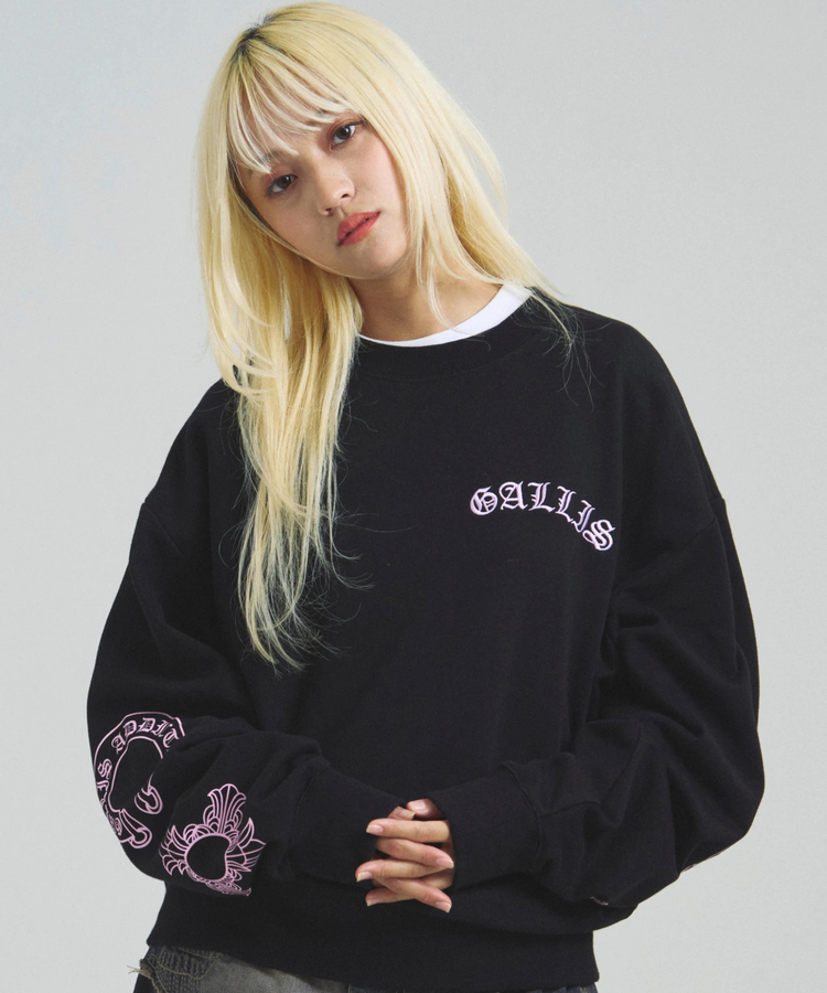 JACKROSE(ジャックローズ) |GA COLOR刺繍&PRINT CREW(MENS)