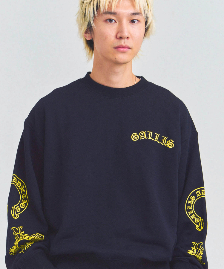 JACKROSE(ジャックローズ) |GA COLOR刺繍&PRINT CREW(MENS)